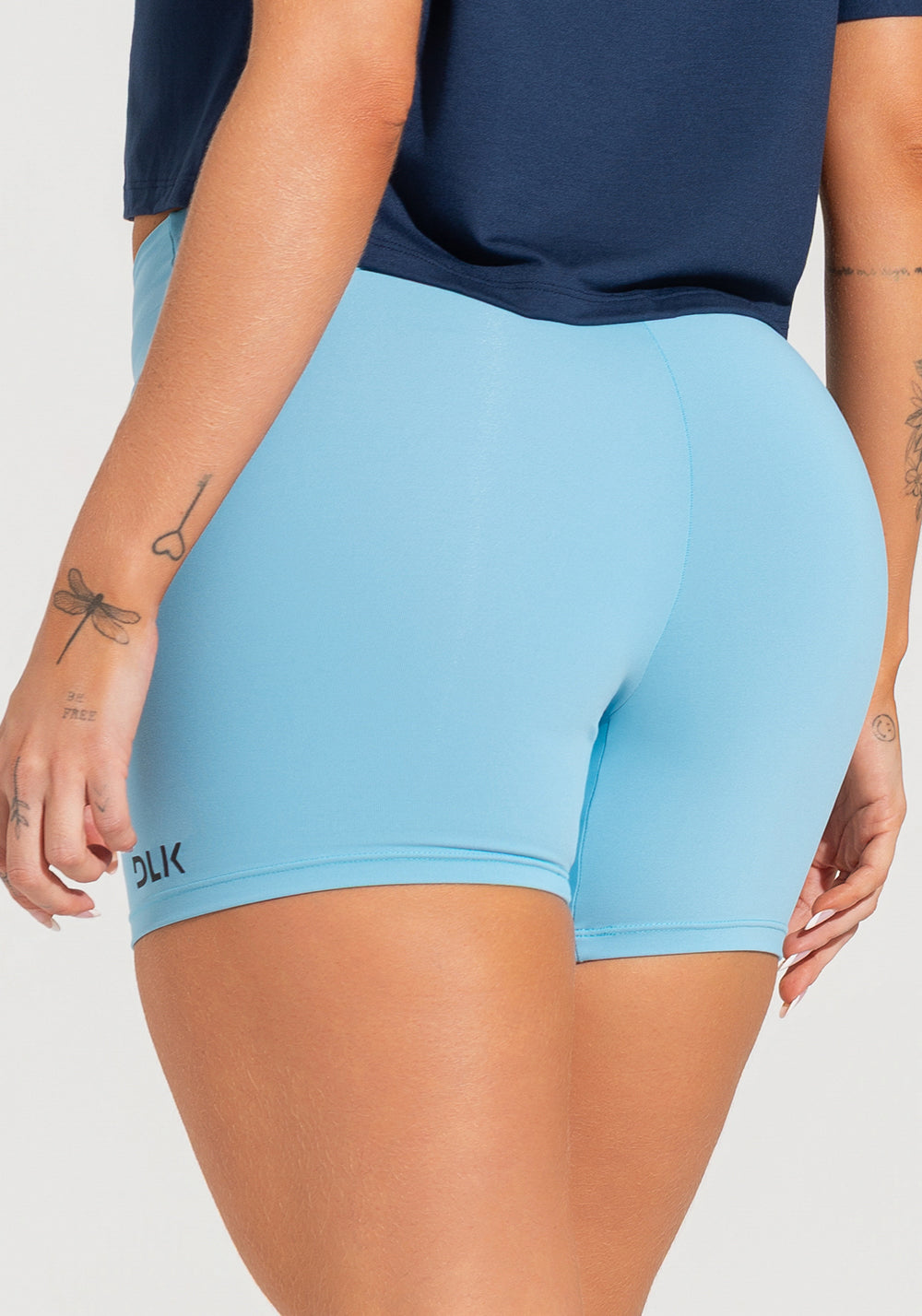 Short Fitness Feminino Soul Dlk Azul