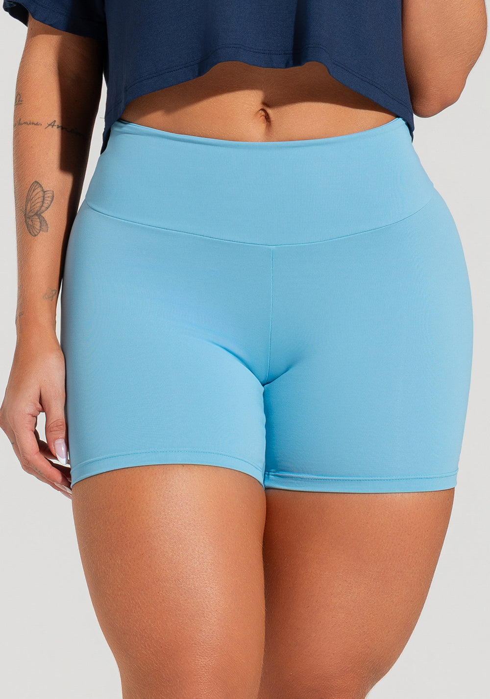 Short Fitness Feminino Soul Dlk Azul