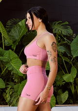 Short Fitness Feminino Soul Dlk Rosa