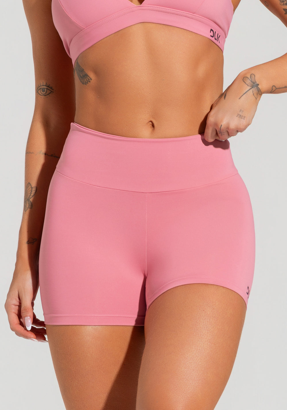 Short Fitness Feminino Soul Dlk Rosa