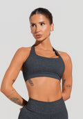 Top Fitness Feminino Modelo Nadador Soul Dlk Mescla
