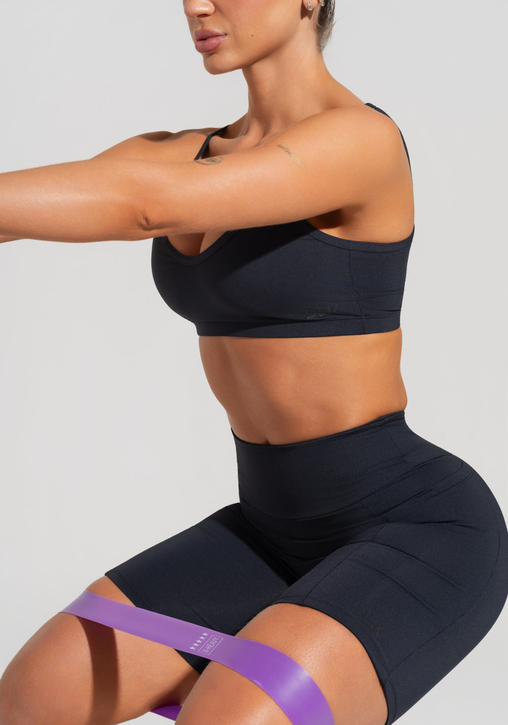 Top Fitness Feminino Com Alças Finas Reguláveis Soul Dlk Preto