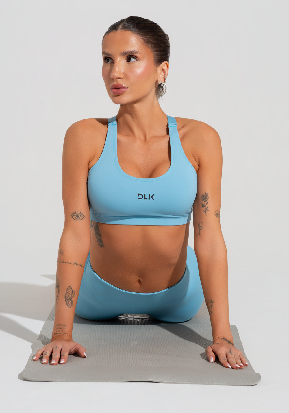 Top Fitness Feminino Com Alças Reguláveis Soul Dlk Azul