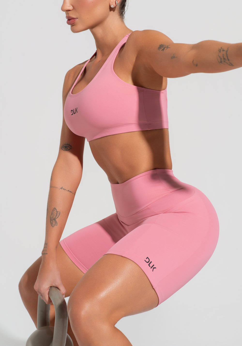 Top Fitness Feminino Com Alças Reguláveis Soul Dlk Rosa