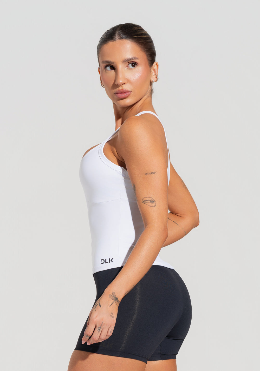 Camiseta Fitness Feminina Soul Dlk Branco