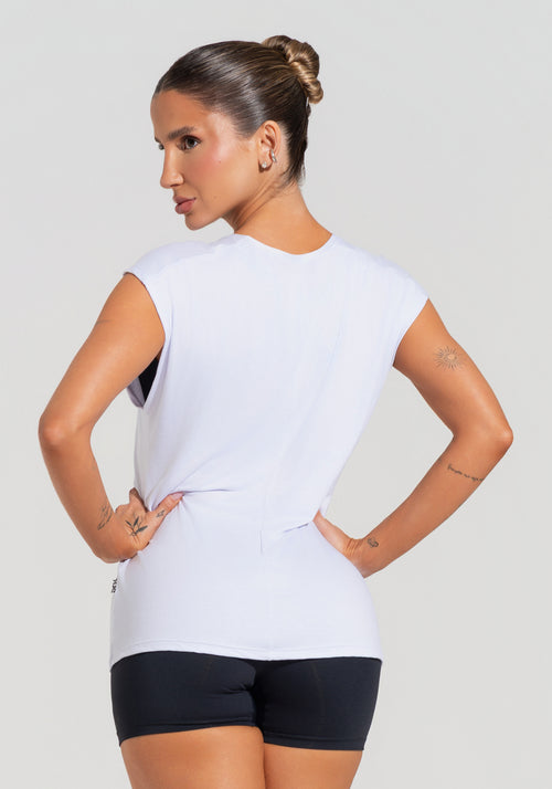 Blusa Feminina Com Manga Curta Soul Dlk Branco