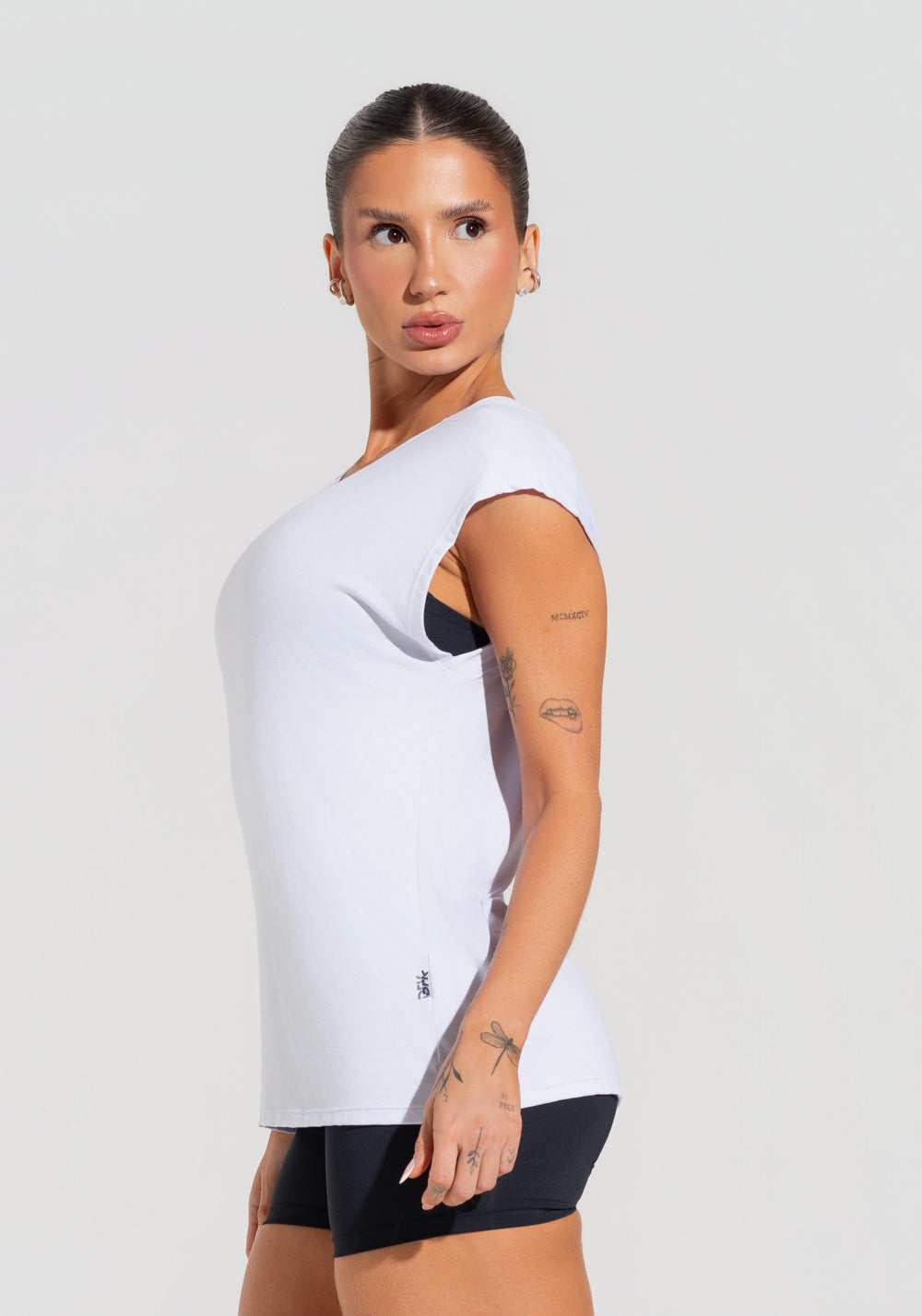 Blusa Feminina Com Manga Curta Soul Dlk Branco