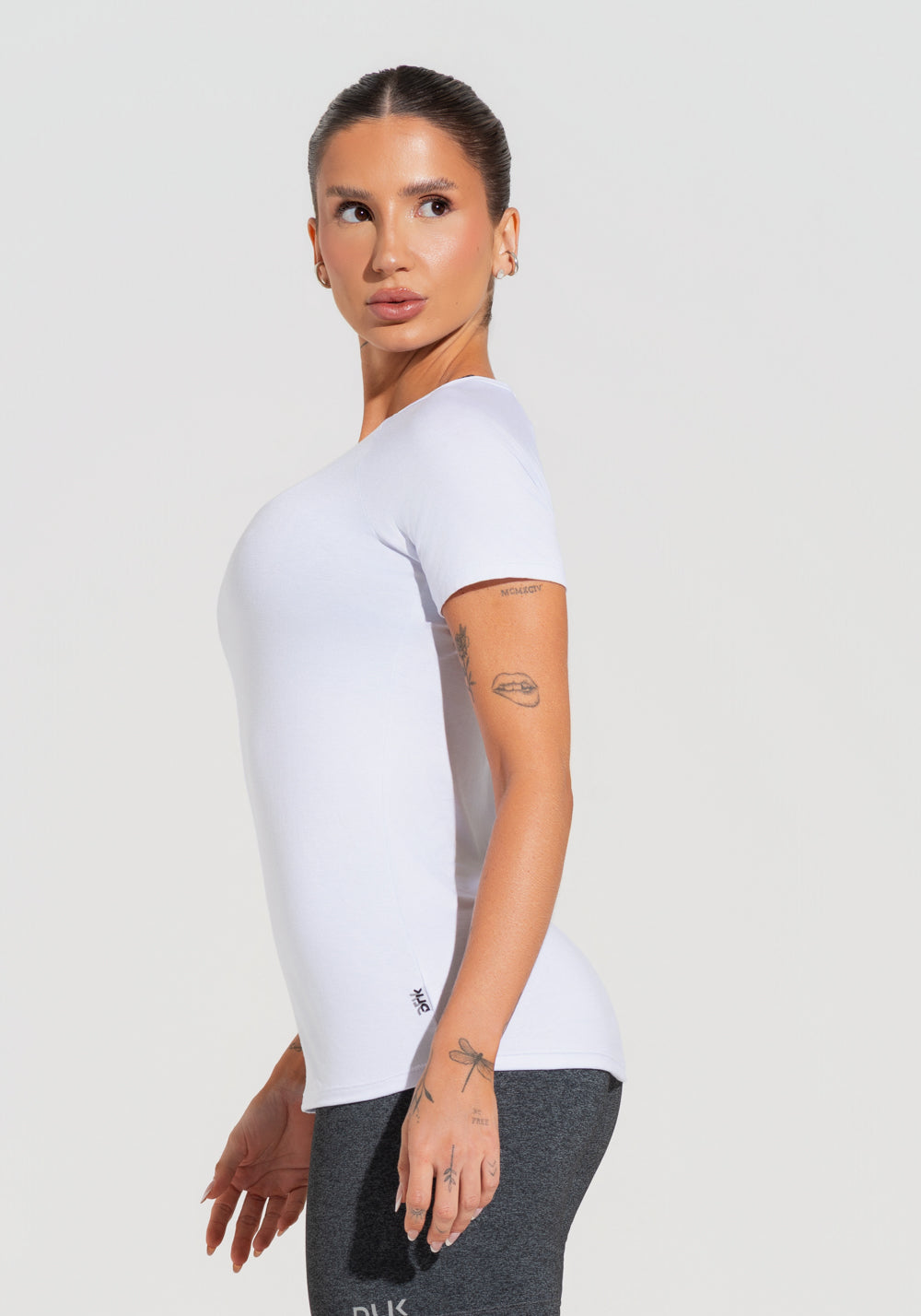 Blusa Feminina Com Manga Raglan Soul Dlk Branco