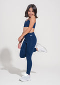 Legging Infantil Básica Dlk Azul Marinho