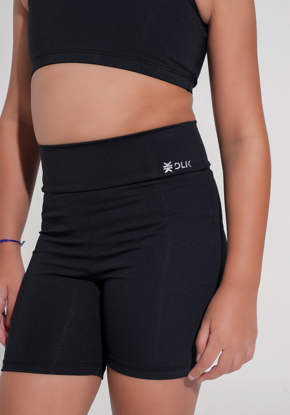 Bermuda Infantil Básica Dlk Preto