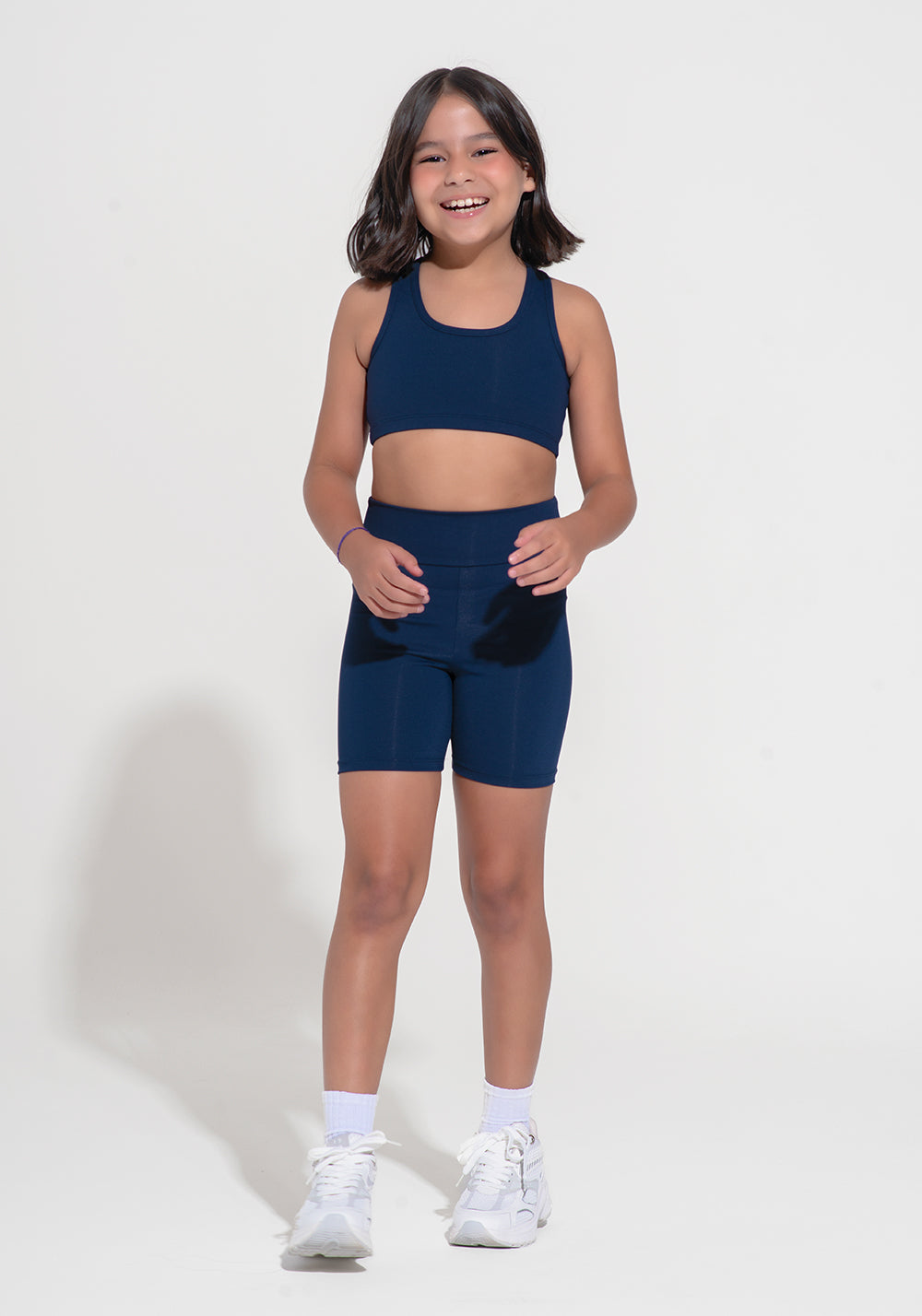 Bermuda Infantil Básica Dlk Azul Marinho