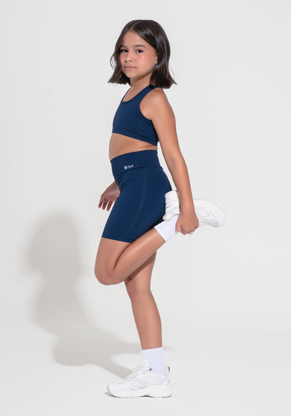 Bermuda Infantil Básica Dlk Azul Marinho