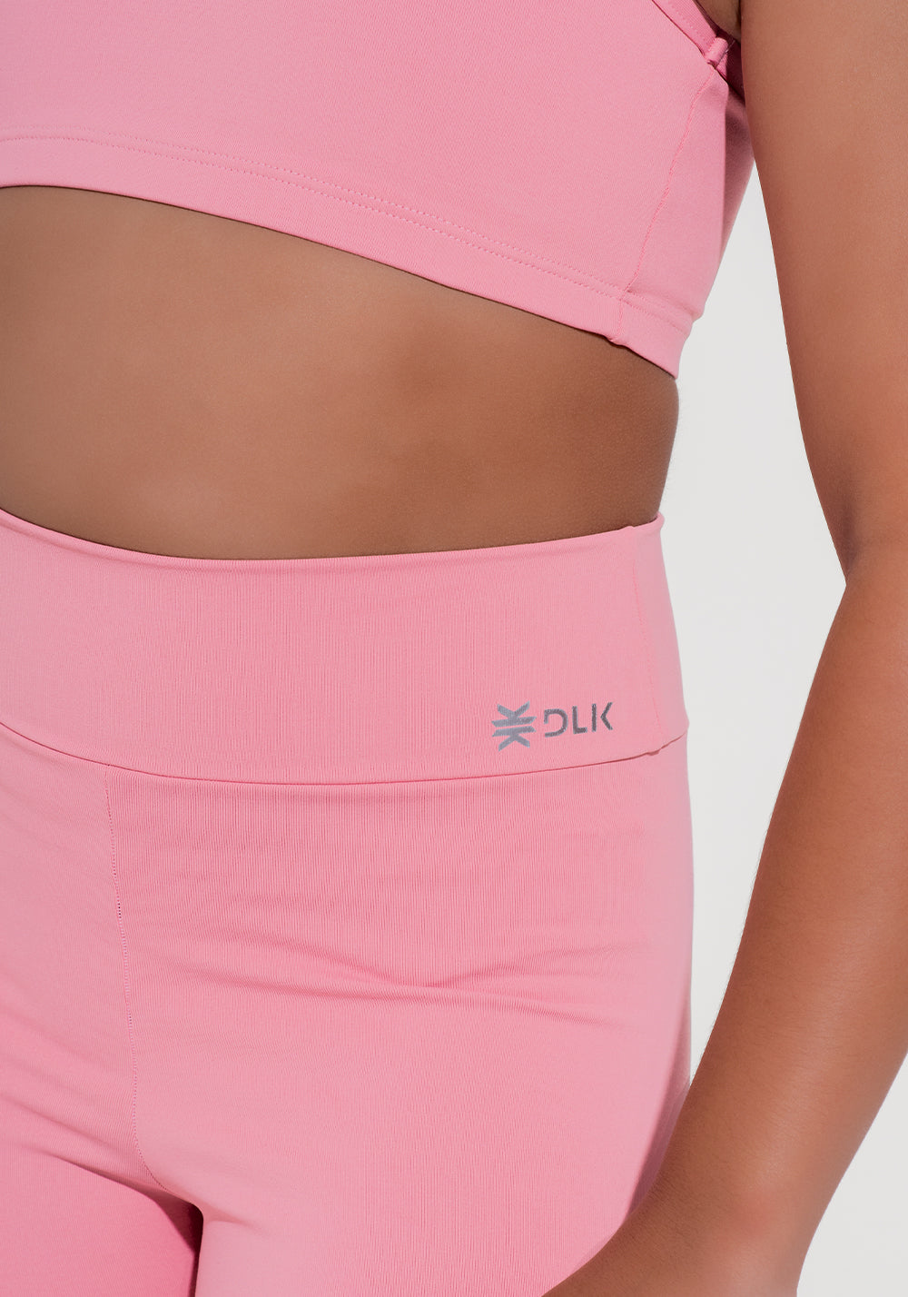 Bermuda Infantil Básica Dlk Rosa