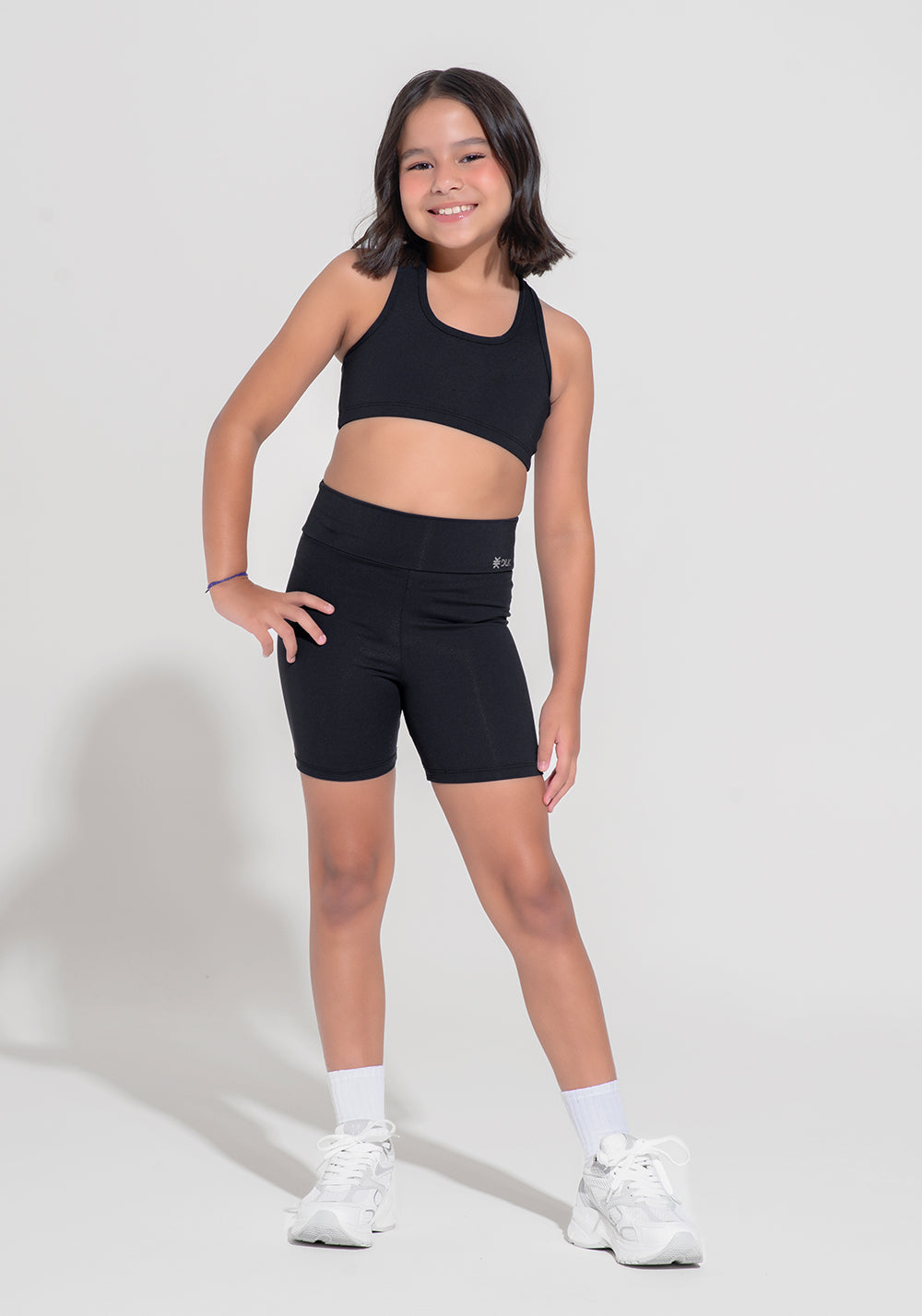 Top Nadador Infantil Básico Dlk Preto