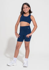 Top Nadador Infantil Básico Dlk Azul Marinho