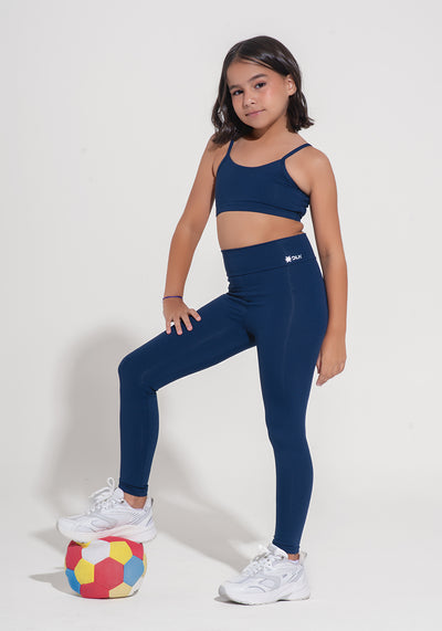 Top Infantil Básico Dlk Azul Marinho