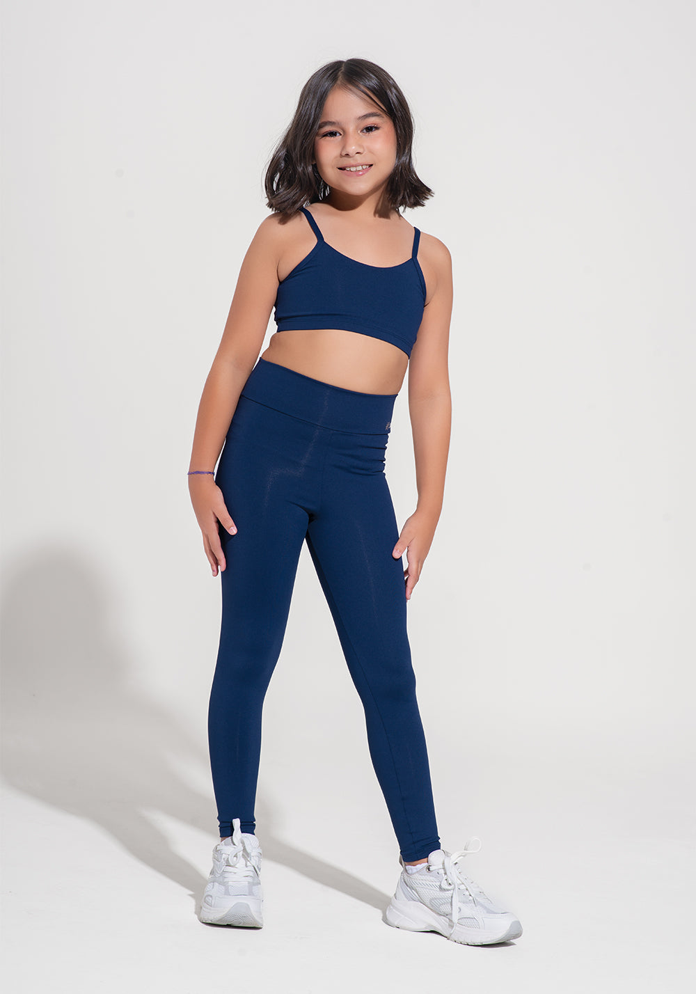 Top Infantil Básico Dlk Azul Marinho