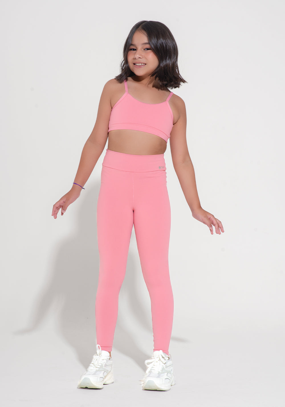 Top Infantil Básico Dlk Rosa