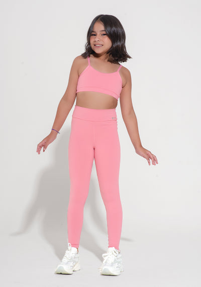 Top Infantil Básico Dlk Rosa