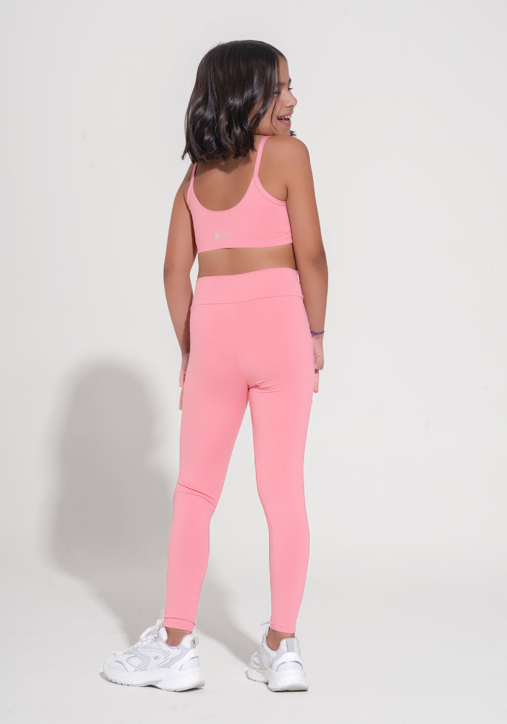 Top Infantil Básico Dlk Rosa