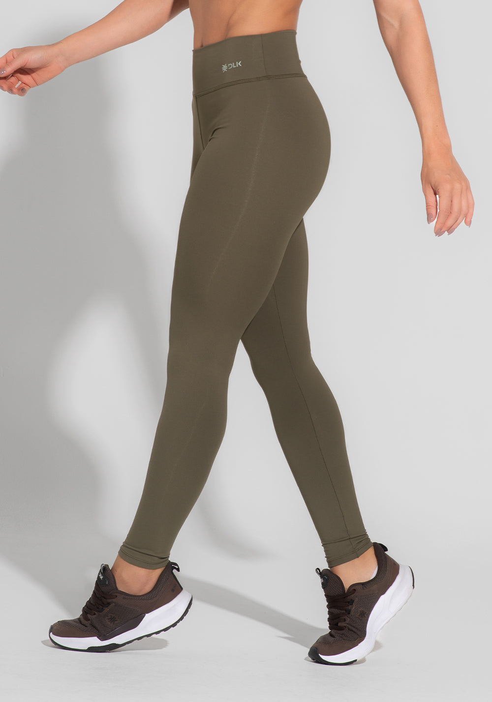 Legging Fitness Feminina Verde Básica Dlk
