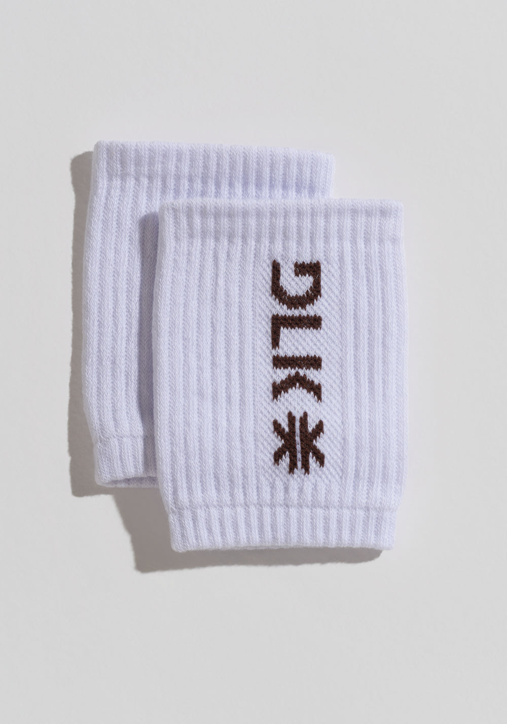 Munhequeira Fitness Dlk Branco Com Marrom