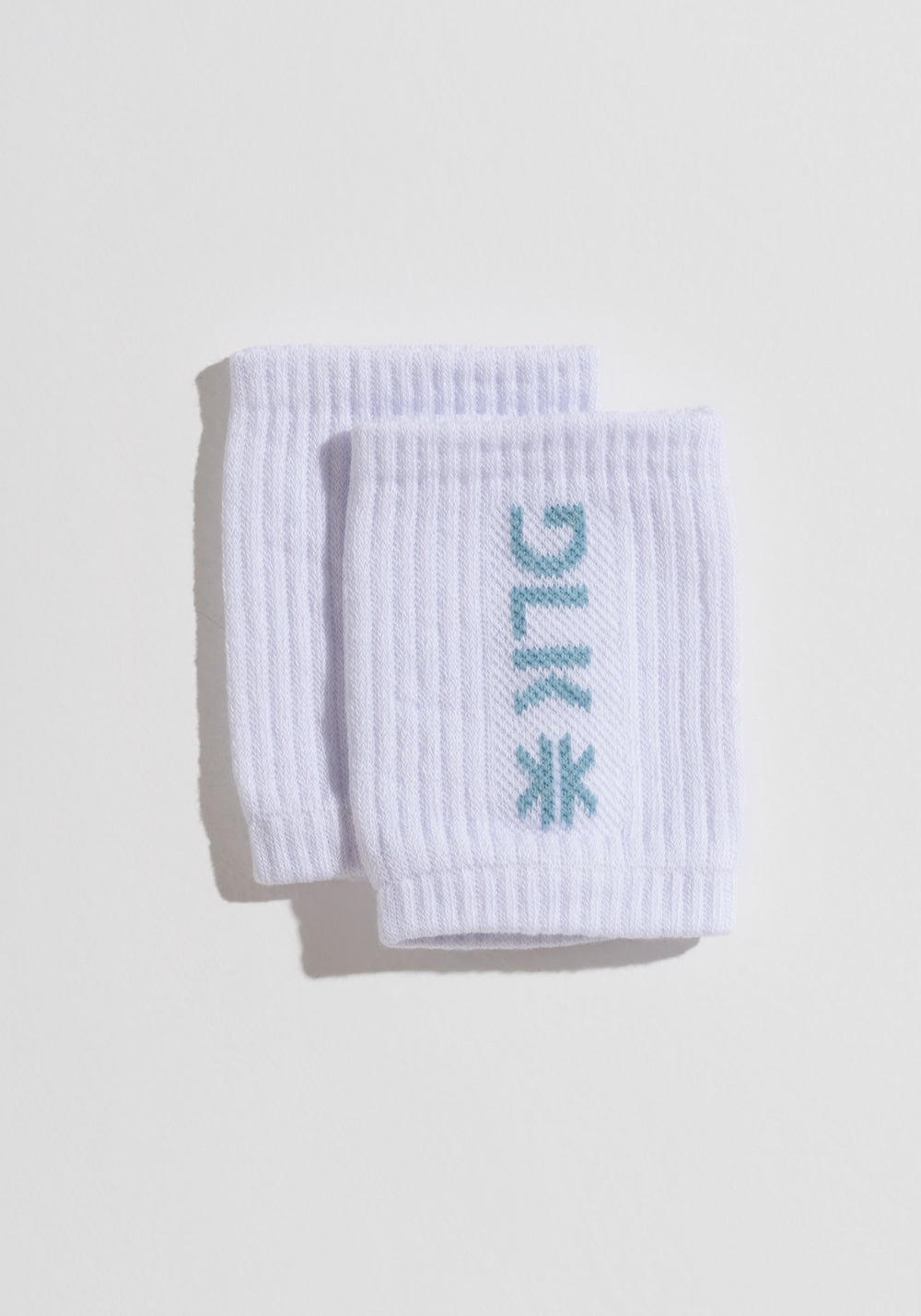 Munhequeira Fitness Dlk Branco Com Azul