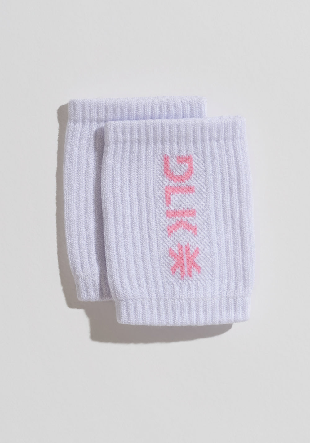 Munhequeira Fitness Dlk Branco Com Rosa
