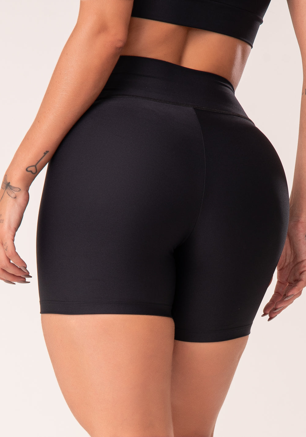 Short Fitness Feminino Preto Básic Dlk