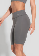 Bermuda Fitness Feminina Cinza Básica Dlk