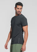 Camiseta Fitness Masculina Dry Fit Dlk Preto