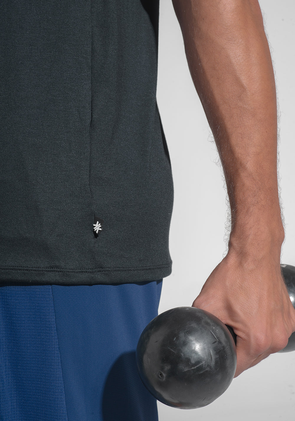 Regata Fitness Masculina Modal Dlk Preto