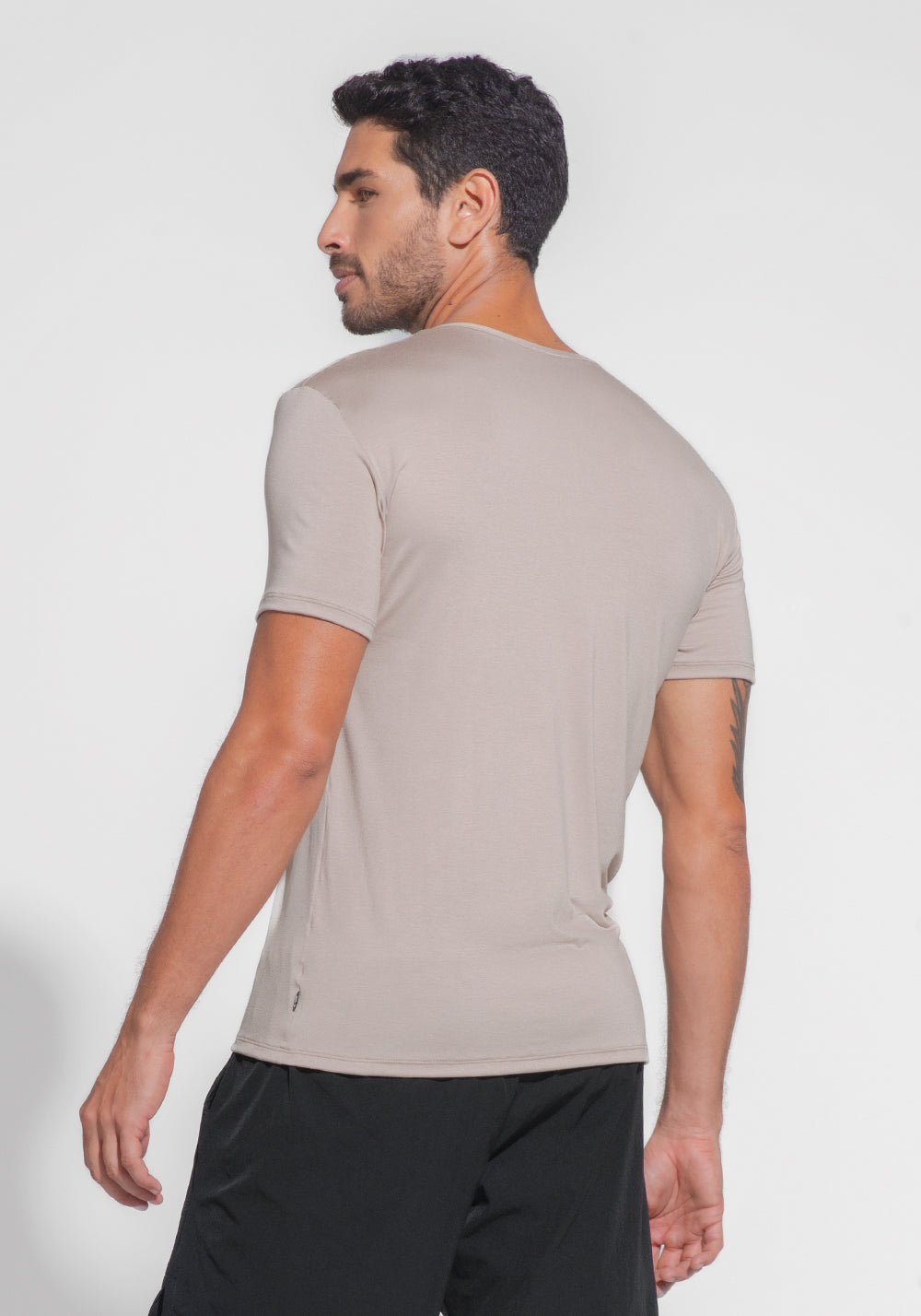 Camiseta Fitness Masculina Modal Dlk Areia