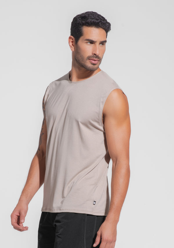 Regata Fitness Masculina Modal Dlk Areia