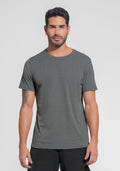 Camiseta Fitness Masculina Mescla Dlk Grafite