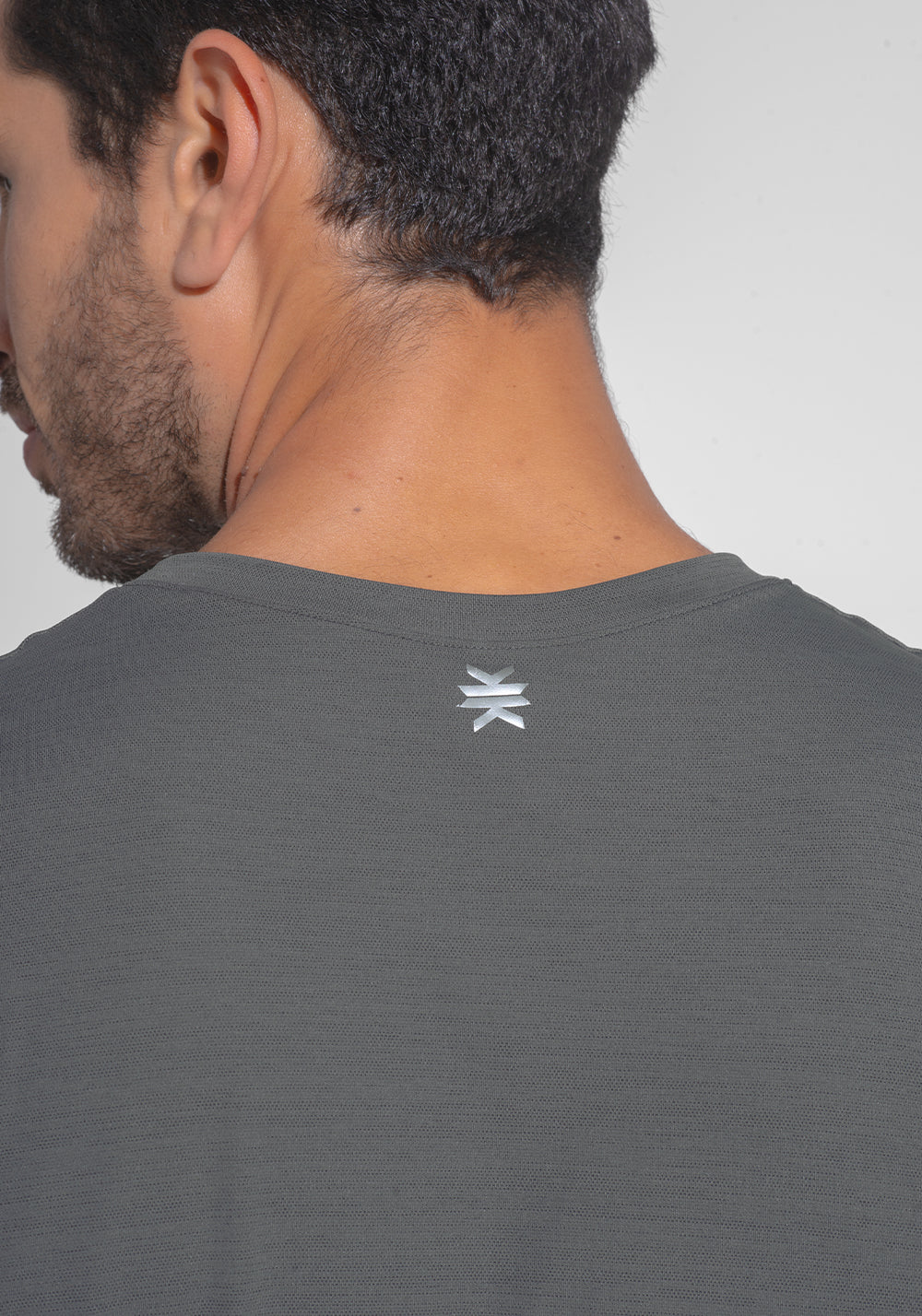 Regata Fitness Masculina Mescla Dlk Grafite