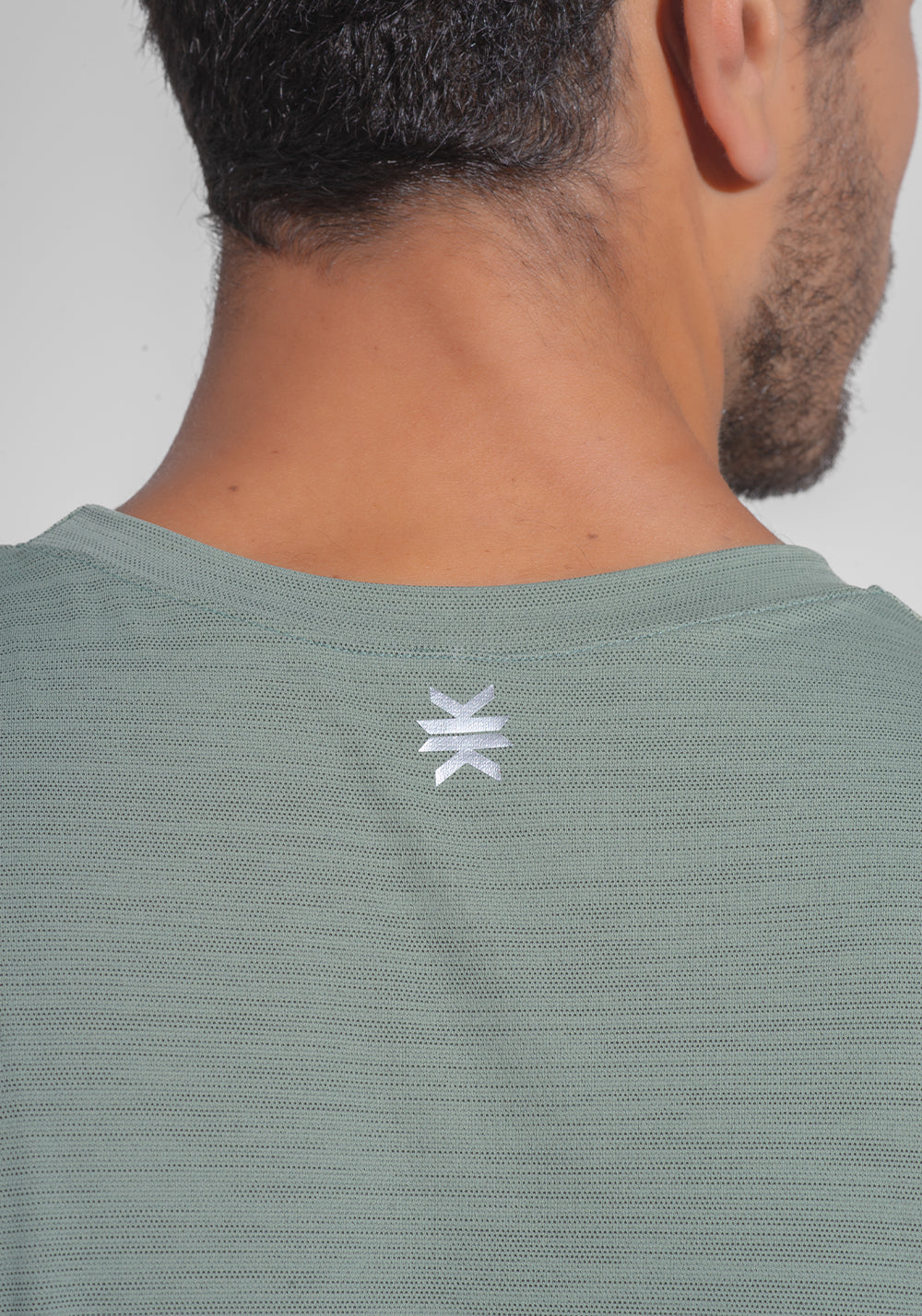 Regata Fitness Masculina Mescla Dlk Verde