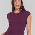 Blusa Feminina Canelada Motion Lines Dlk Vinho