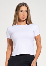 Blusa Baby Look Feminina Canelada Soul Dlk Branco