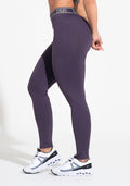 Legging Fitness Feminina Com Bolsos E Elástico No Cós Activity Dlk Roxo