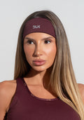 Faixa De Cabelo Esportiva Activity Dlk Vinho