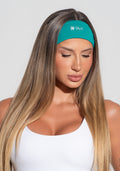 Faixa De Cabelo Esportiva Alma Brasileira Dlk Verde