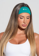 Faixa De Cabelo Esportiva Alma Brasileira Dlk Verde