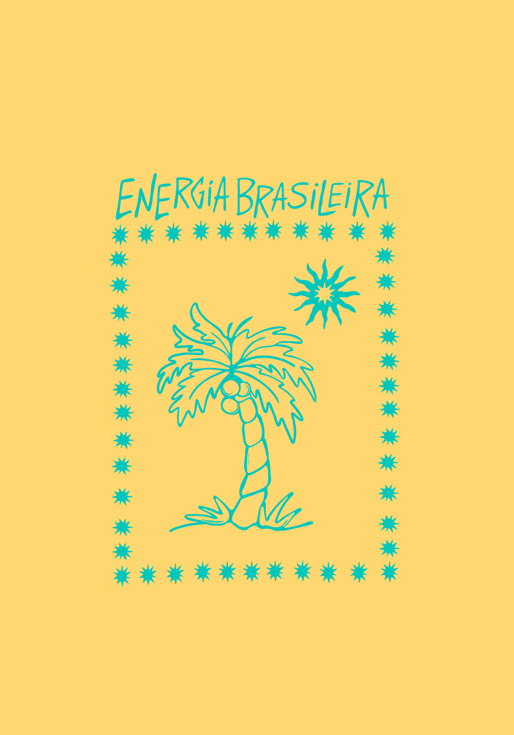 Blusa Feminina Tule Energia Brasileira Dlk Amarelo