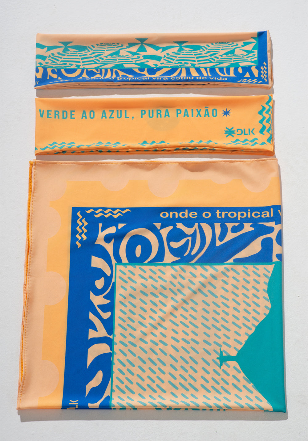 Kit Lenços Estampados Pura Paixão Dlk