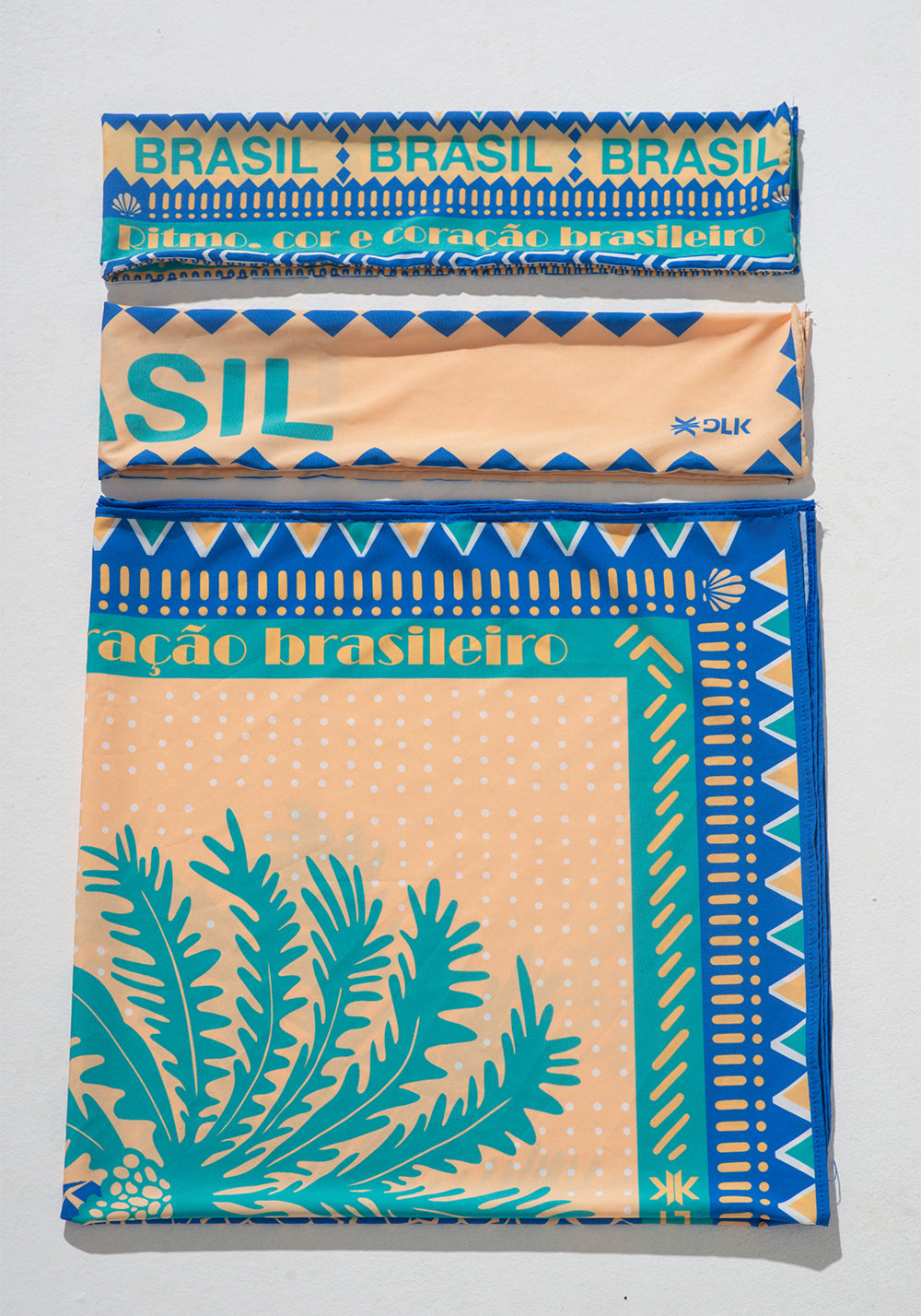 Kit Lenços Estampados Coqueiro Dlk