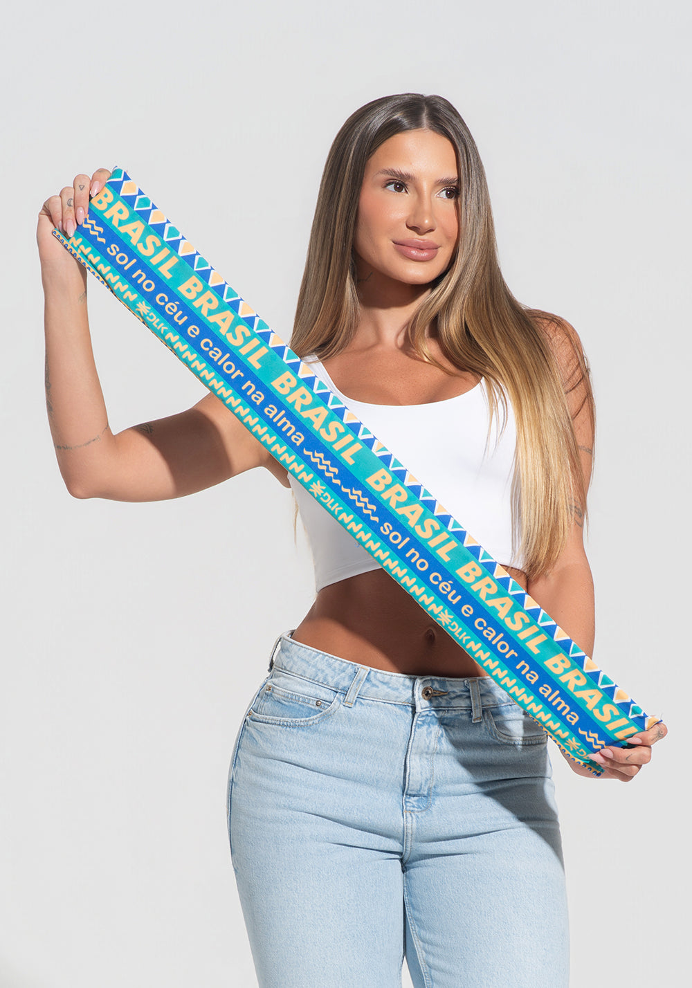 Kit Lenços Estampados Coqueiro Dlk