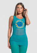 Camiseta Nadador Feminina Tule Amor E Progresso Dlk Verde