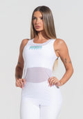 Camiseta Nadador Feminina Tule Pátria Amada Dlk Branco