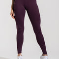 Legging Fitness Feminina com Cós Transpassado e Elástico Athletic Dlk Roxo